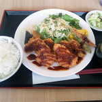 ランチ～チキンカツ（800円）