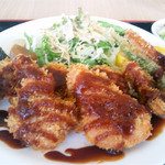 ランチ～チキンカツ（800円）