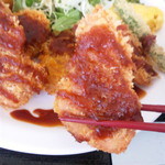 ランチ～チキンカツ（800円）