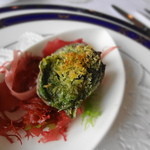 山手十番館 - アミューズは姫サザエのエスカルゴ風