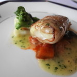 山手十番館 - 平目のベーコン巻き　これはおいしいね～