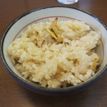 ランチセットのあさりごはん★