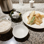 Gimpei - 天ぷら定食（お造り付）
