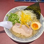 丸源ラーメン - 柚子ねぎ塩ラーメン¥869