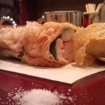 日本料理 たかむら - 蟹の湯葉巻き