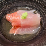 鮨 由う - ・伊豆下田産金目鯛 煎り酒で