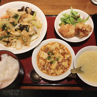 中国料理 青冥 堂島本店 - 焼そばセット