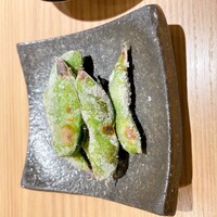 五反田鮨 SUSHI TOKYO 81 - 焼き枝豆