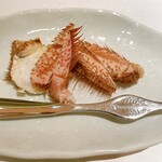 鮨 波やし - 蟹の身の上品かつ濃い味