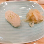 鮨 波やし - 白エビ。柑橘。塩。大好き。