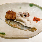 鮨 波やし - 稚鮎が素晴らしかった。