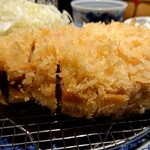 とんかつ七井戸 - 上ロースかつ定食米沢豚180g