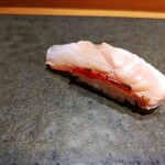 鮨 ふくじゅ - 金目鯛炙り♪