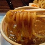 つけ麺 きらり - 極太麺にスープが絡む～♪（●＾o＾●）丿