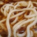 つけそば 丸長 - 麺を馴染ませる