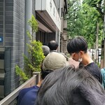 つけそば 丸長 - 店前に異動