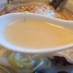 いち井 - 塩らーめん+海老わんたん