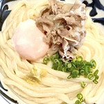 讃岐うどん みやの家 - 肉玉ぶっかけ・温