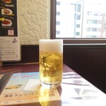 Hayashiya - ランチビール、250円。