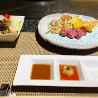 弥勒 - Aコースのお肉