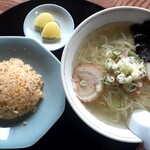 香雅 - プチセットしお(1,100円也) ちと味は濃いめかも‥