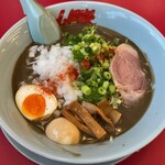 ラーメン山岡家 - 鬼煮干しラーメン