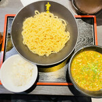 麺酒房　実之和 - かれーつけ麺(並盛) 1,030円