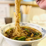 中華そば たんたん - 五目スープ麺　トゥールビヨン麺リフト