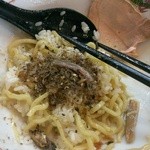 ラーメンたんろん - W鯛オイルふりかけ和え麺(2013/4)