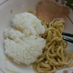 ラーメンたんろん - W鯛オイルふりかけ和え麺(2013/4)