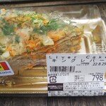 NATIONAL AZABU SUPERMARKET - キングレバー レバーと野菜とクレープのミルフィーユのようでした。マヨネーズたっぷりでずっしり