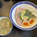 Niboshi Ramen Ikkyuu - 「特製煮干し塩もりそば 並」1050円