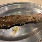 焼ジビエ 罠 - 鹿、猪肉の合い挽き肉のつくね串