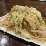 麺屋 茅根 - 野菜炒め　200円