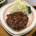 焼肉豆腐料理かおり - 蓼科牛合挽ハンバーグ定食