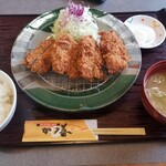 かつ善 - ヒレカツ定食（中）（税別1,480円）