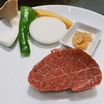 神戸プレジール - 神戸牛ステーキ：牛ヒレ100g