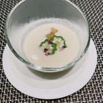 Koube Purejiru - シルクコーンを使った冷製スープ
