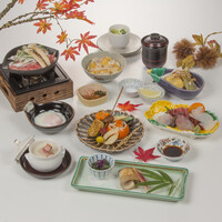 季節の特撰会席　6000円（税込み6600円）【春、夏、秋、冬】