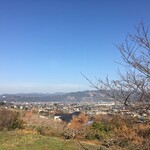 中華の丼 林さん亭 - 左に筑後平野が広がってますが そこまでは