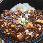中華の丼 林さん亭 - 陳麻婆豆腐丼 激シビ辛   780円なり