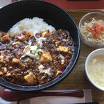 中華の丼 林さん亭 - セット内容です