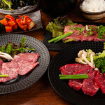 和牛炭火焼肉 よつば亭 - 満足コース