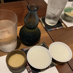 Tsukiji Sushi Omakase - 日本酒と焼酎ソーダ割で乾杯！