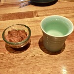 sake stand ぽん酒マニア - イカの塩から、黒龍_秋あがり純米吟醸