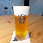 すし うおいち - ビール 600円