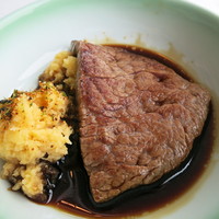 モリタ屋 東京丸の内店 - オイル焼き　黄味卸とタレをつけて
