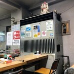 さか本そば店 - エアコン動いてないじゃん（苦笑）