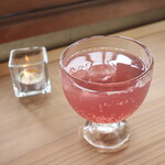 さじこよみ - パープルバジルのソーダ