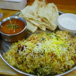 インド料理ダイニングバー ルドリ - ビリヤニセット1280円